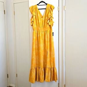Express Yellow Sundress in XL NWT